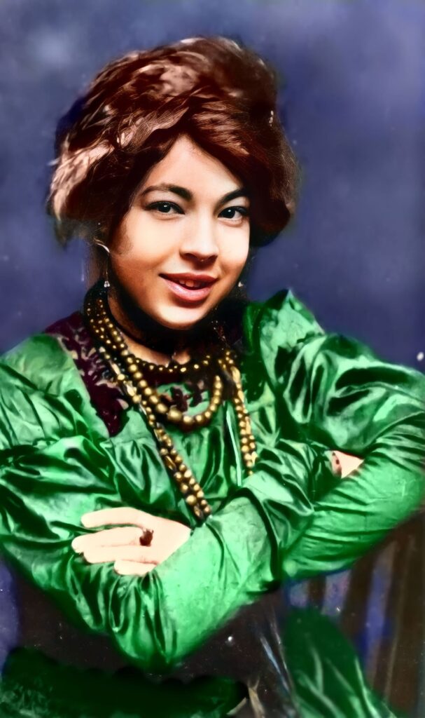 Pamela "Pixie" Coleman Smith - Colourized